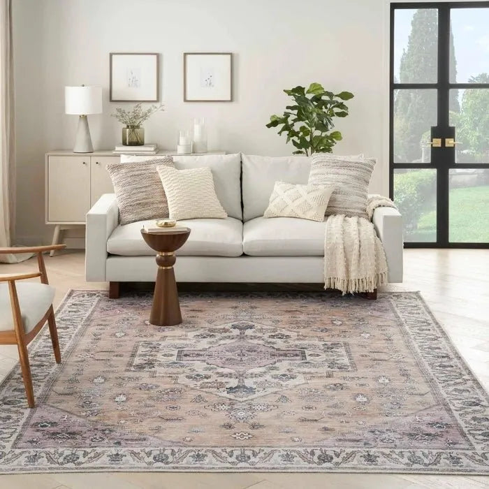 Grand Washables GRW03 Beige/Multi Rug - Baconco