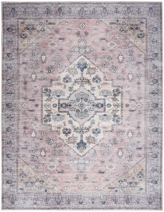 Grand Washables GRW03 Blush Rug - Baconco