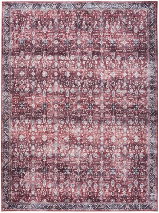 Grand Washables GRW06 Brick/Ivory Rug - Baconco