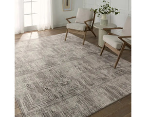 Graphite GRA03 Grey/Black Rug - Baconco