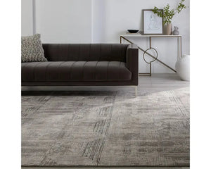 Graphite GRA03 Grey/Black Rug - Baconco