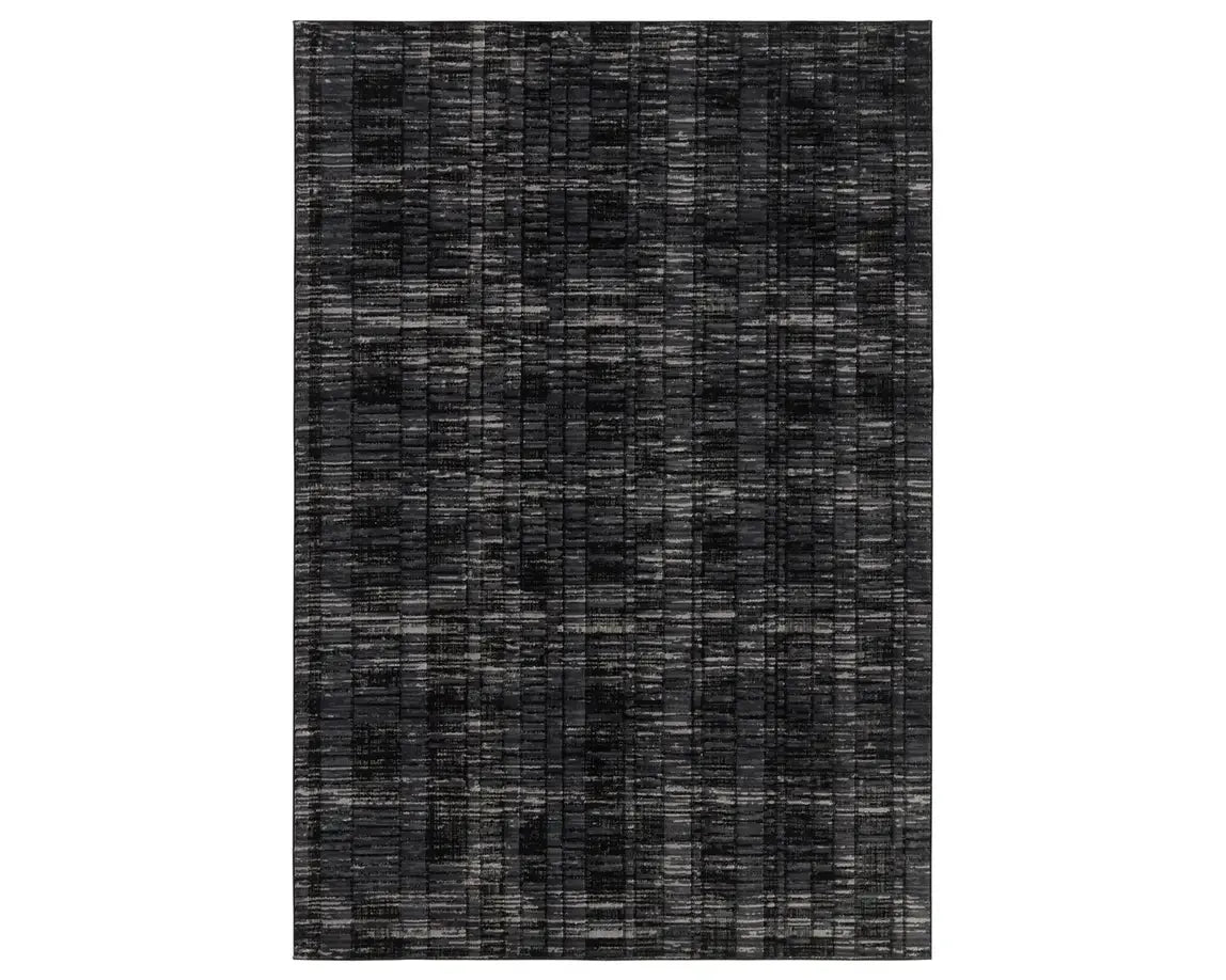 Graphite GRA05 Black/Grey Rug - Baconco