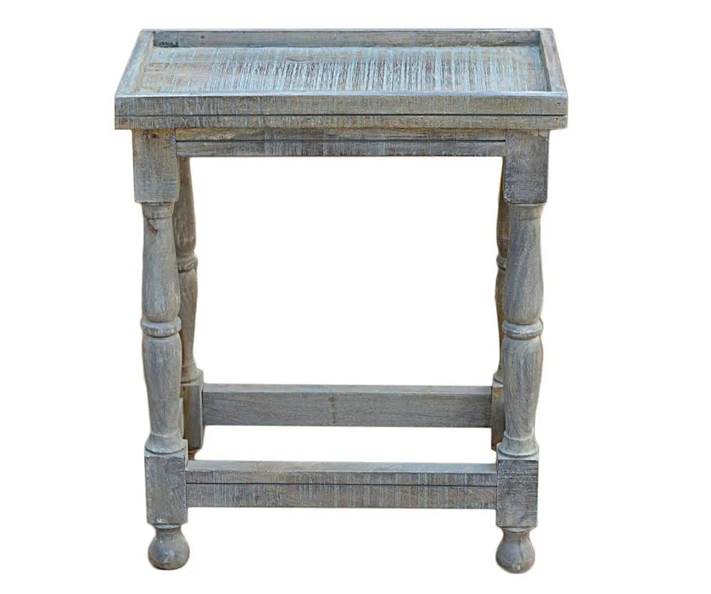 Grey Mango End Table - Baconco