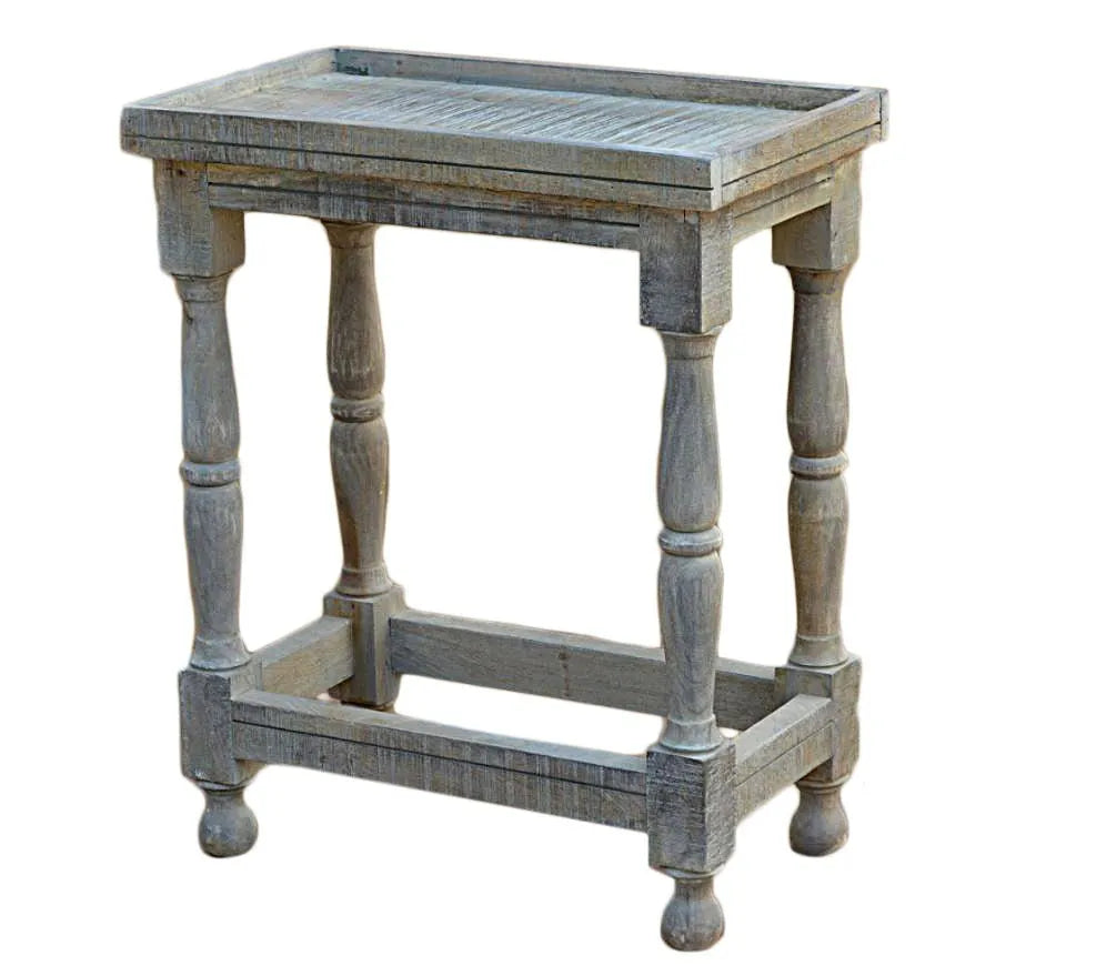 Grey Mango End Table - Baconco