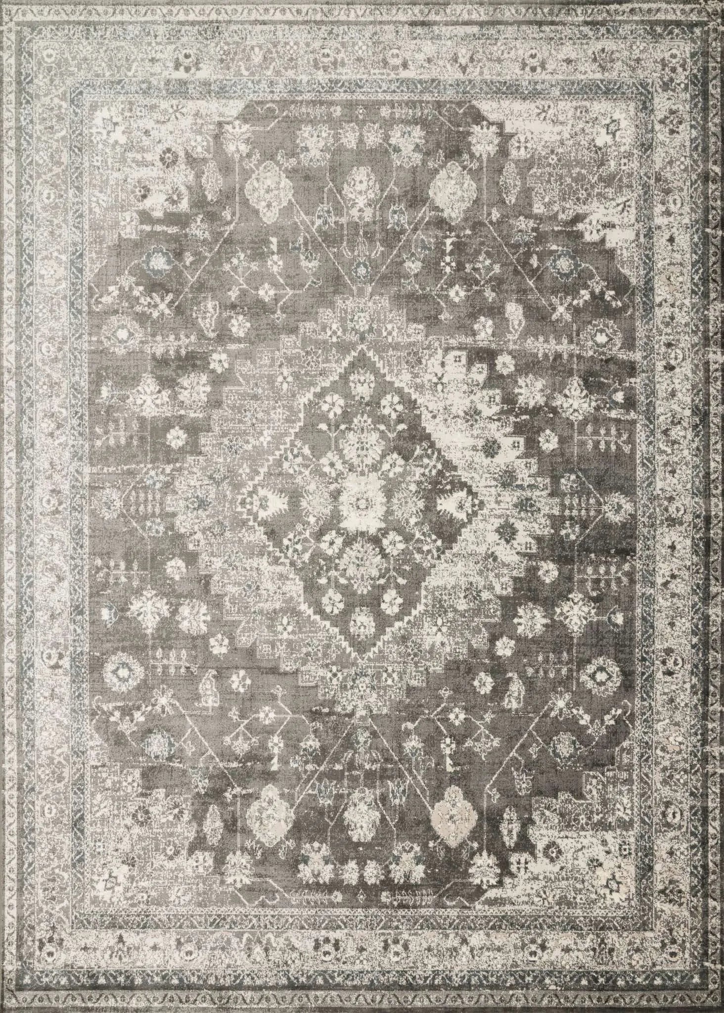 Griffin GF 02 Charcoal Rug - Baconco