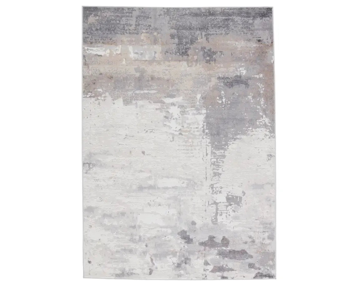 Grotto GRO02 Grey/Ivory Rug - Baconco