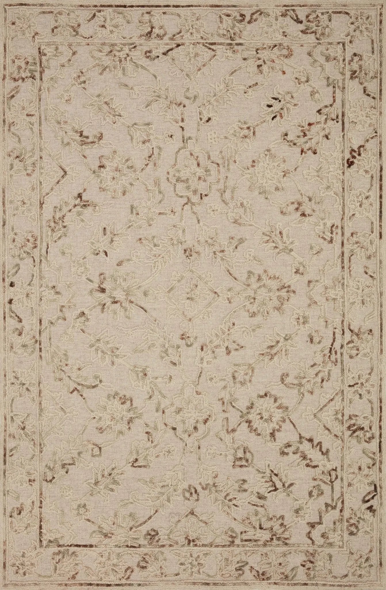 Halle Hae-02 Natural/Sage Rug - Baconco