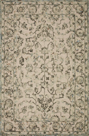 Halle Hae-05 Grey/Sky Rug - Baconco