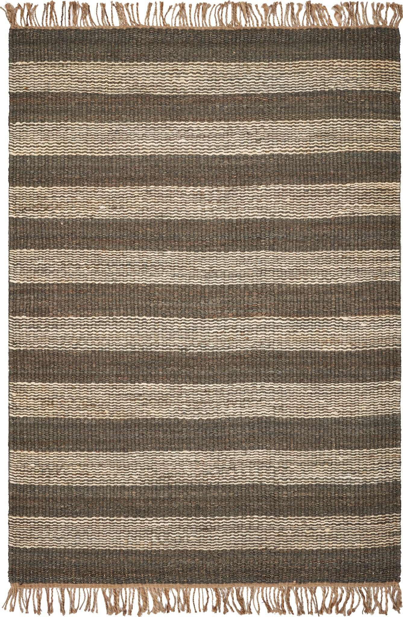 Hang Ten Palm Beach 655 Horizons Slate Ivory Rug - Baconco