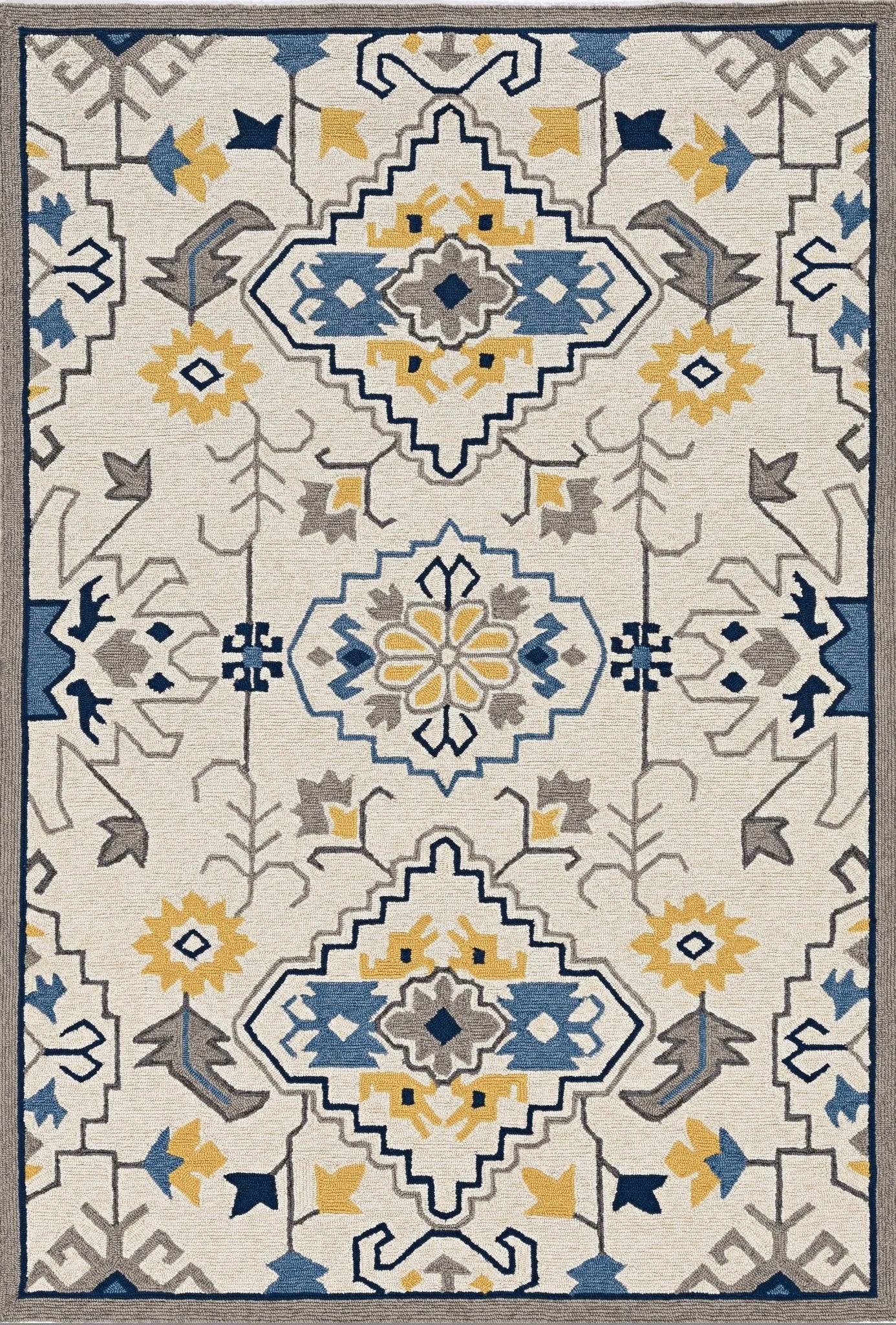 Harbor 4205 Austin Ivory Rug - Baconco