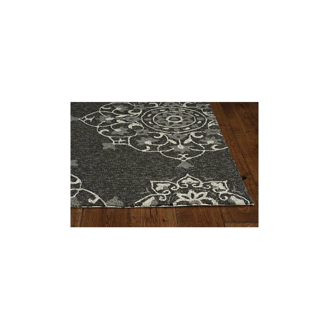 Harbor 4207 Courtyard Charcoal Rug - Baconco