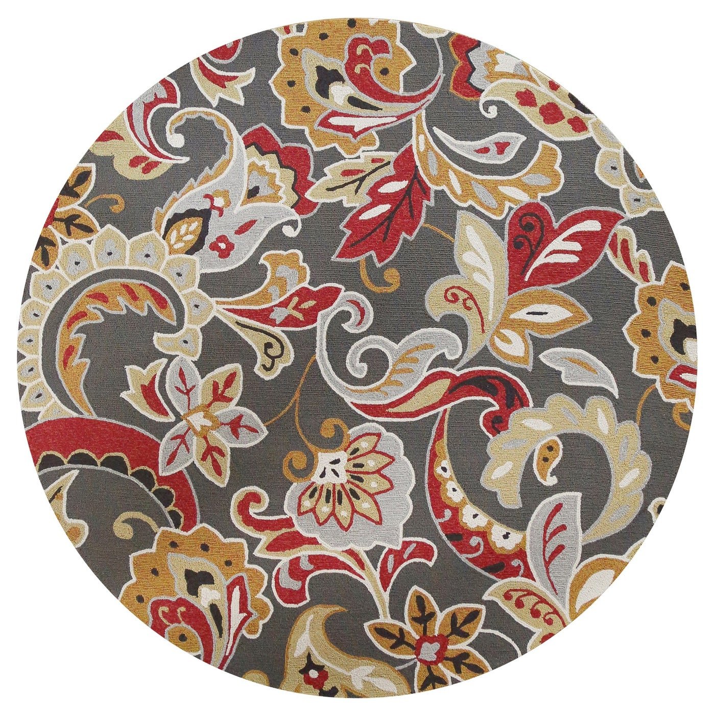 Harbor 4213 Flora Taupe Rug - Baconco