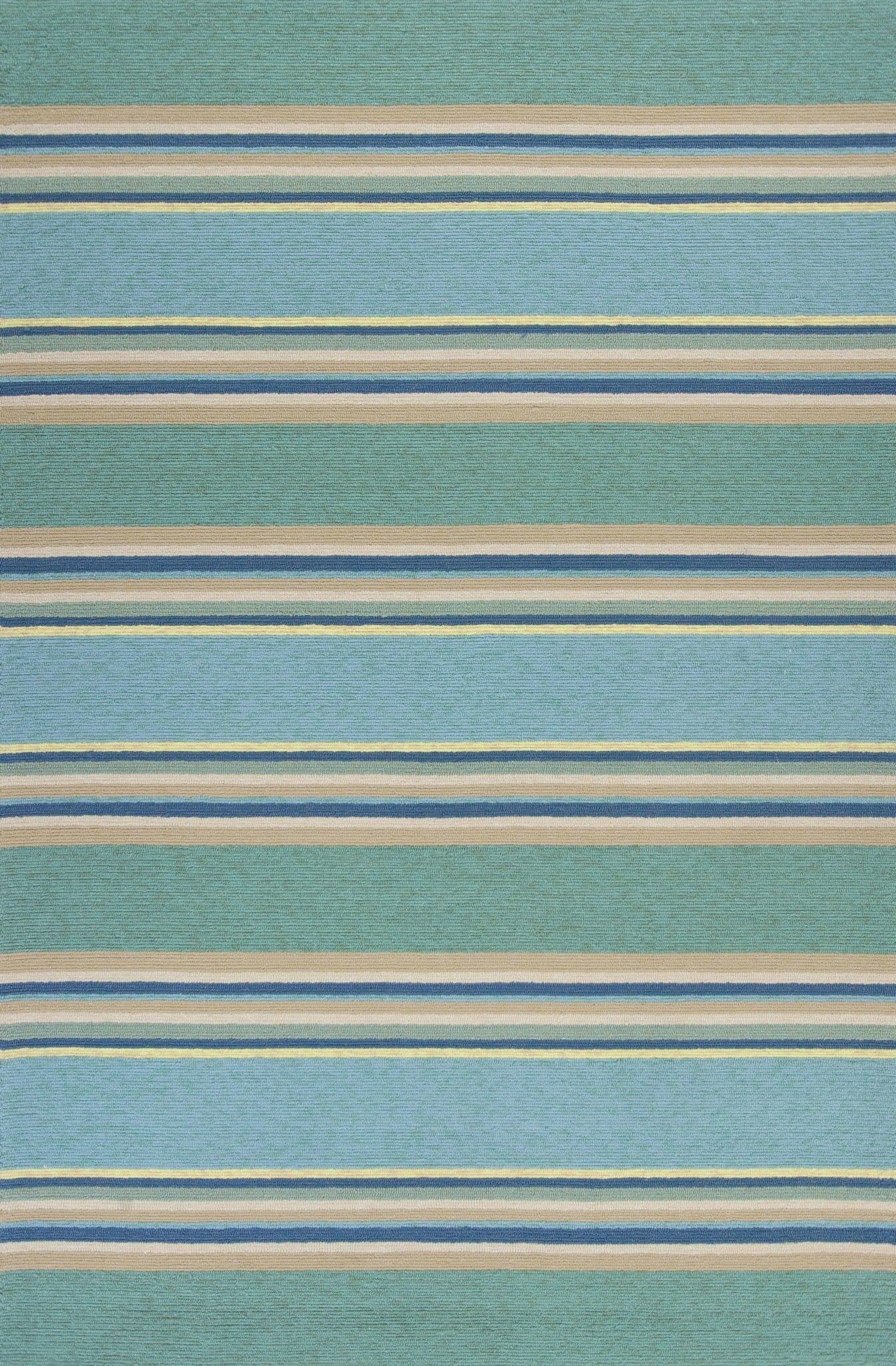 Harbor 4230 Stripes Ocean Rug - Baconco