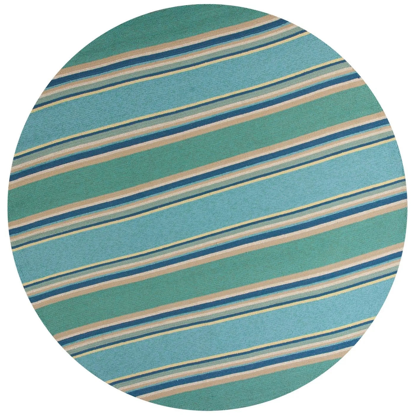 Harbor 4230 Stripes Ocean Rug - Baconco