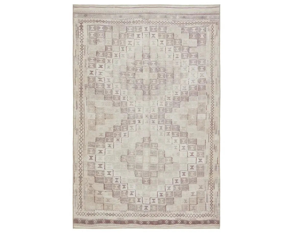 Harman HBL03 Beige/Cream Rug - Baconco