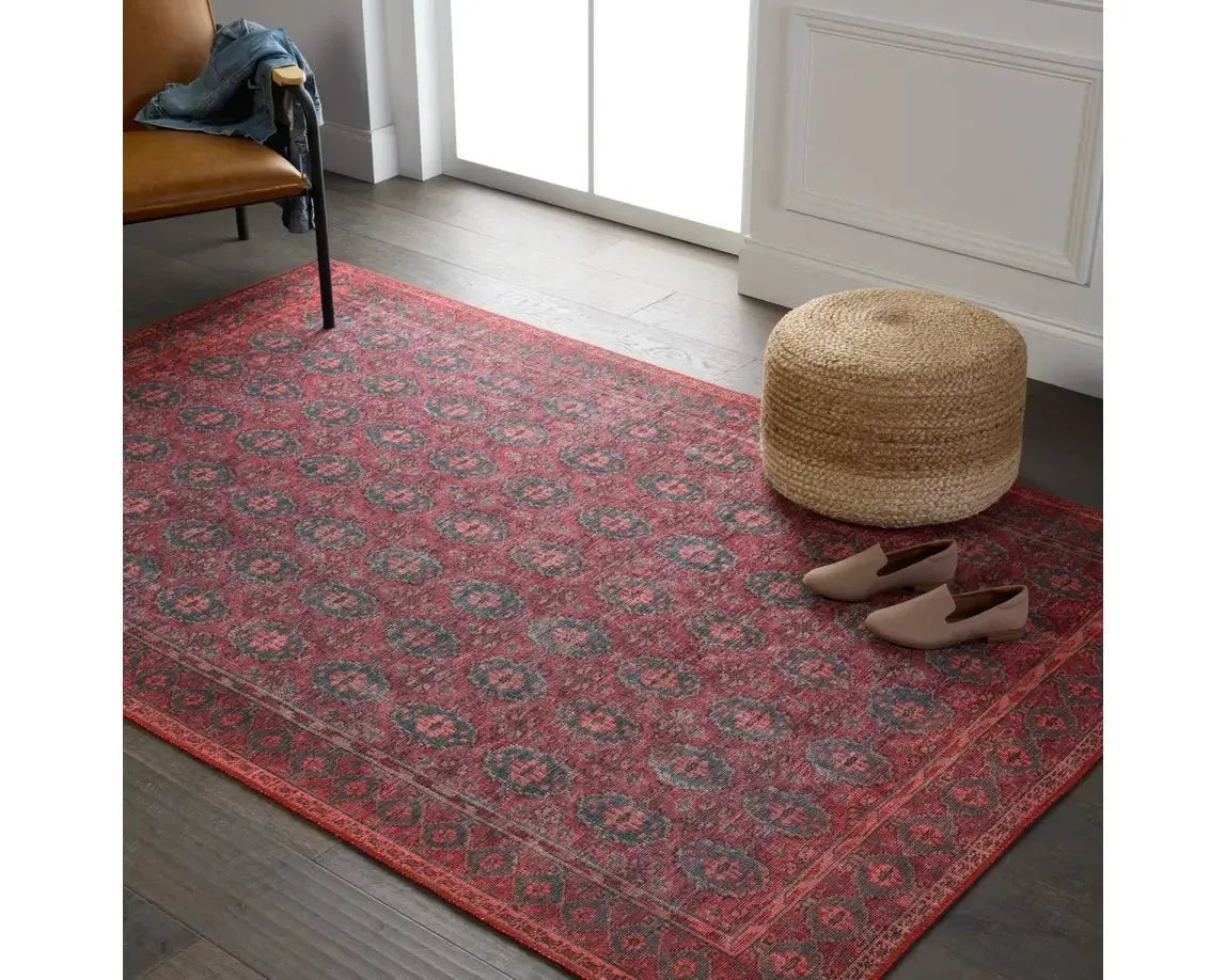 Harman HBL04 Red/Blue Rug - Baconco