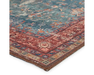 Harman HBL06 Blue/Red Rug - Baconco