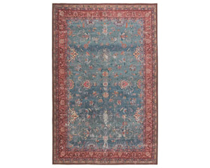 Harman HBL06 Blue/Red Rug - Baconco