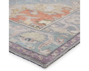 Harman HBL07 Blue/Silver Rug - Baconco