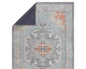 Harman HBL07 Blue/Silver Rug - Baconco