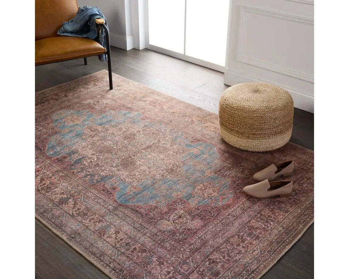 Harman HBL08 Red/Blue Rug - Baconco