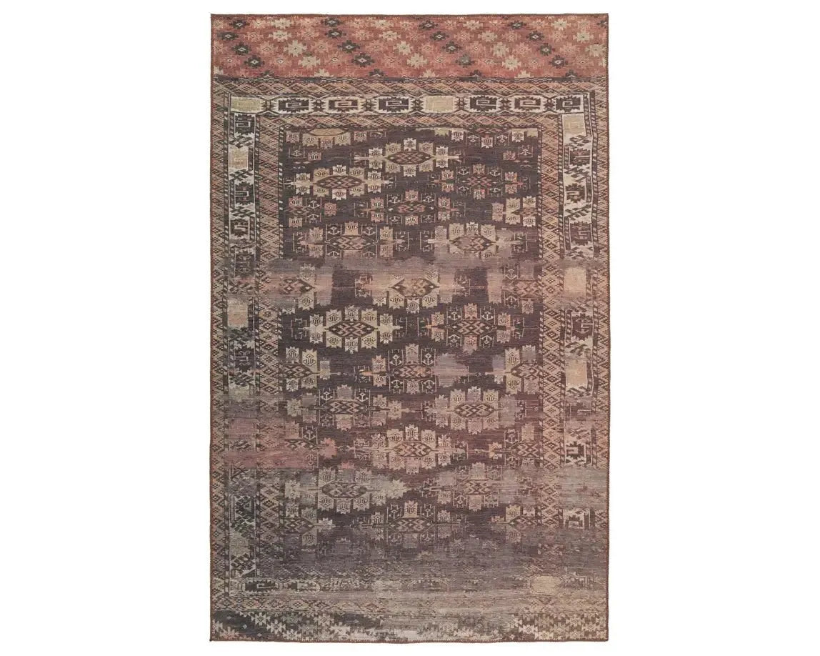 Harman HBL09 Brown/Orange Rug - Baconco