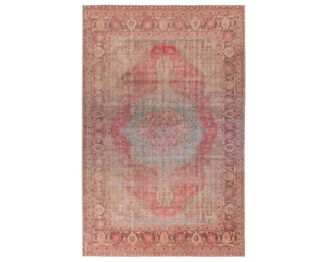 Harman HBL11 Red/Tan Rug - Baconco