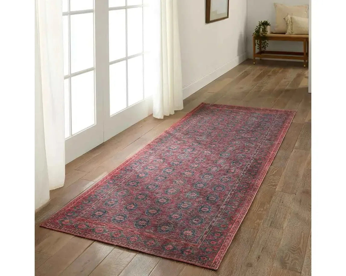 Harman Hold HHBO1 Red/Blue Rug - Baconco