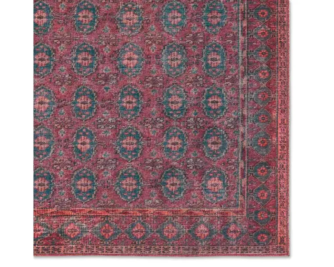 Harman Hold HHBO1 Red/Blue Rug - Baconco