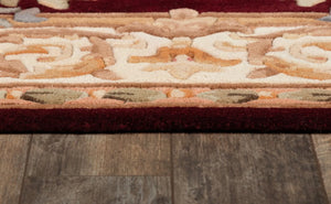 Harmony 2 HAI-7 Burgundy Rug - Baconco