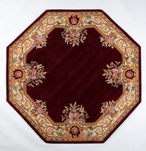 Harmony 2 HAI-7 Burgundy Rug - Baconco