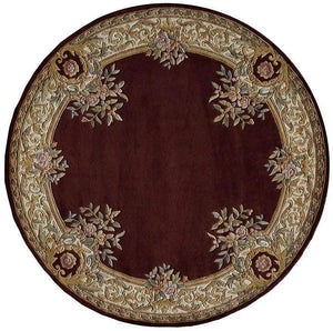 Harmony 2 HAI-7 Burgundy Rug - Baconco