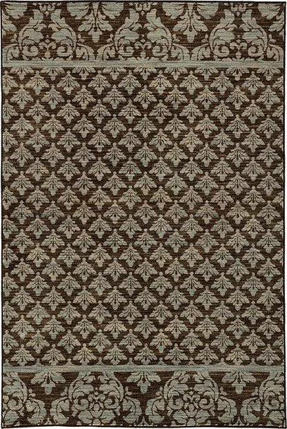 Harper 78994 Brown/Blue Rug - Baconco