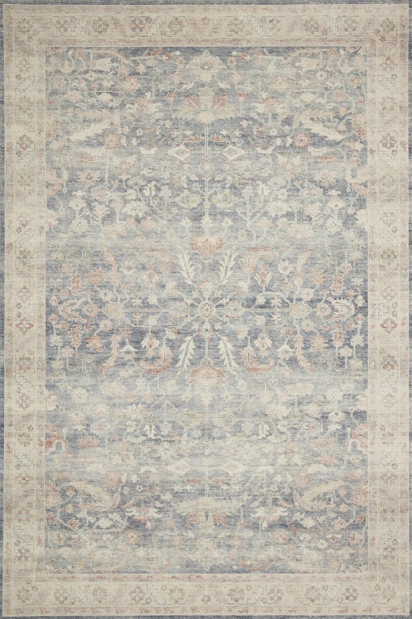 Hathaway Hth-02 Denim/Multi Rug - Baconco