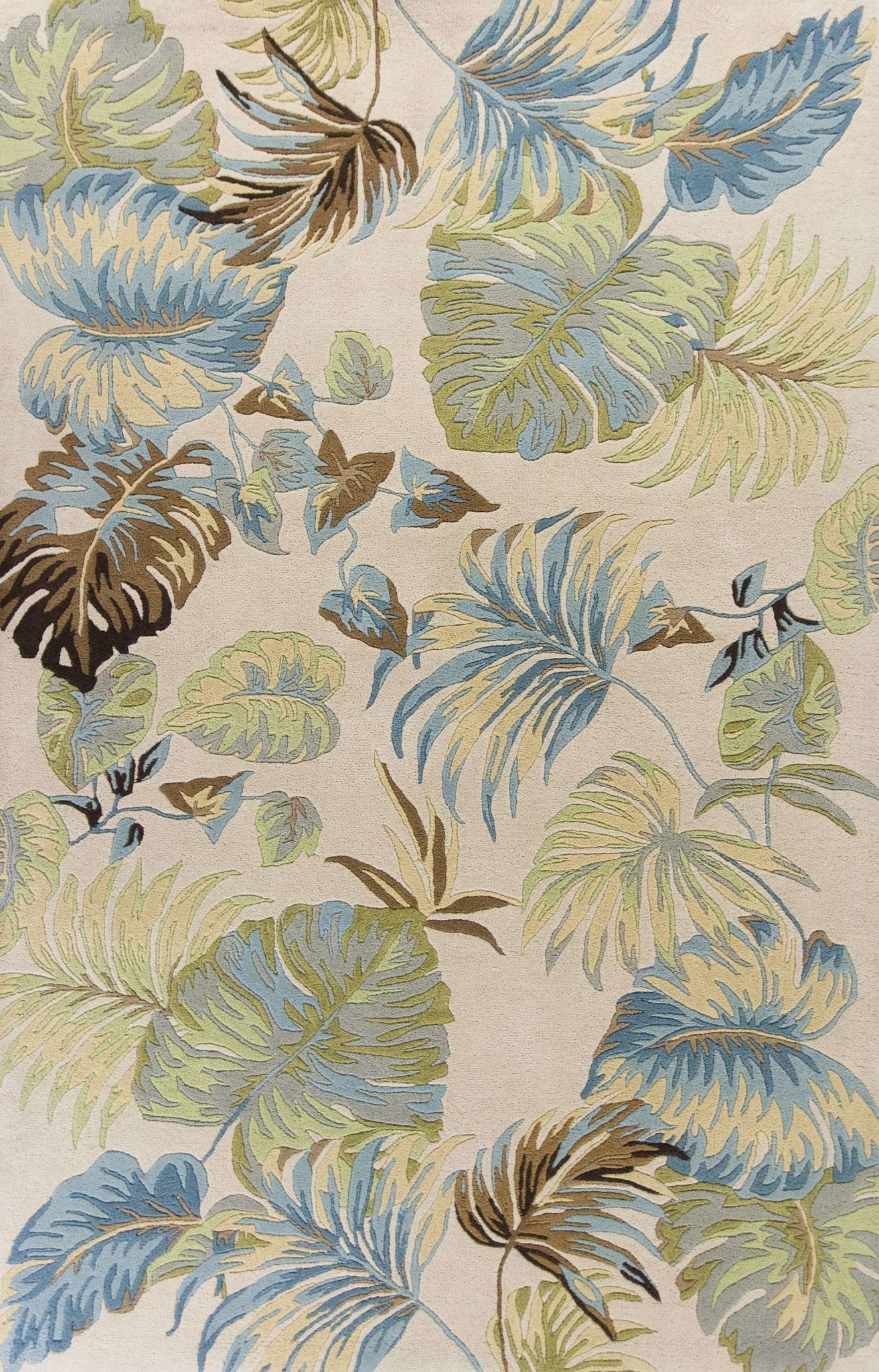 Havana 2630 Oasis Ivory/Blue Rug - Baconco