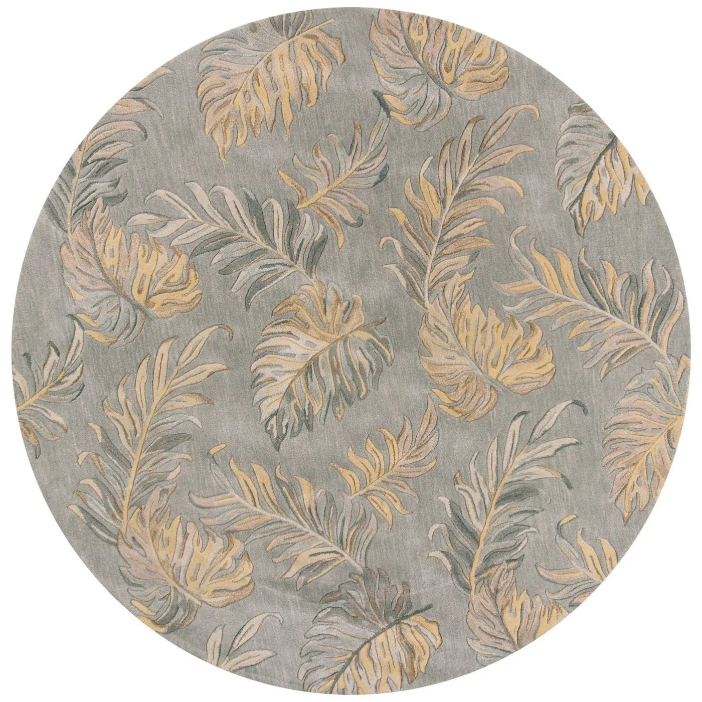 Havana 2639 Palms Grey Rug - Baconco