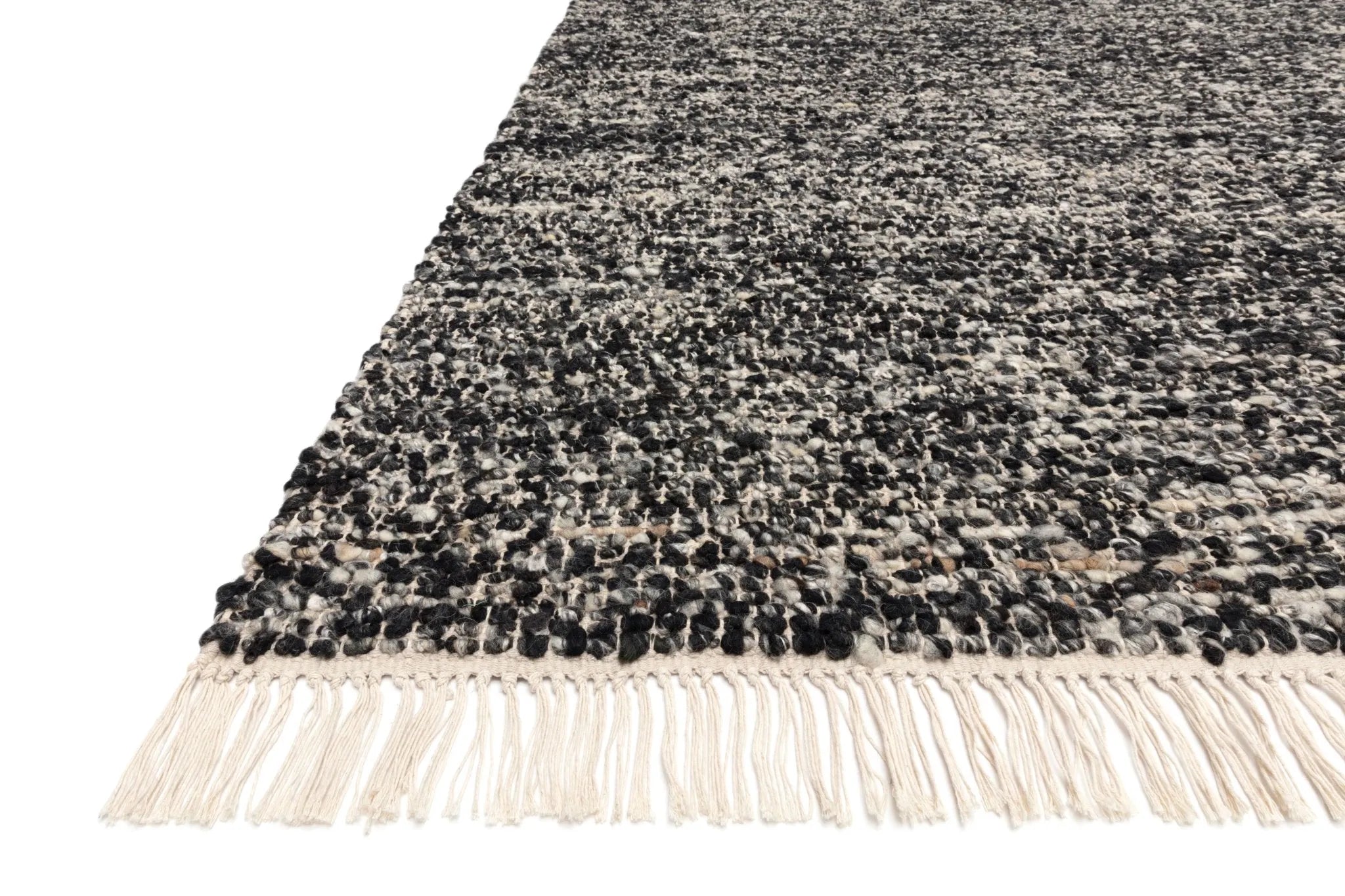 Hayes By Magnolia Home Hay-01 Onyx/Silver Rug - Baconco