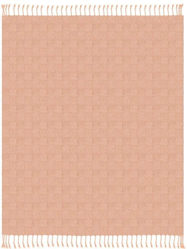 Heather 80213PCH Peach Throw Blanket - Baconco