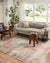 Heidi Hei-01 Terracotta/Aqua Rug - Baconco