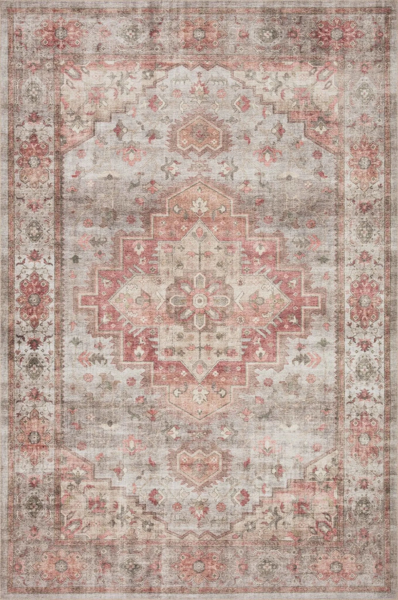 Heidi Hei-02 Dove/Spice Rug - Baconco