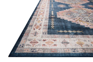 Heidi Hei-03 Denim/Blush Rug - Baconco