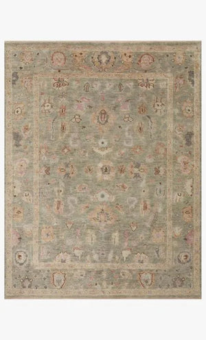 Helena HEL-03 Sage/Sunset Rug - Baconco