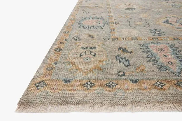 Helena HEL-04 Grey/Gold Rug - Baconco