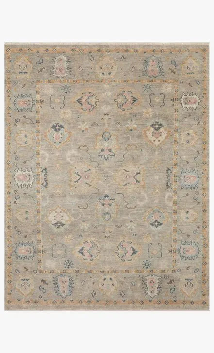 Helena HEL-04 Grey/Gold Rug - Baconco