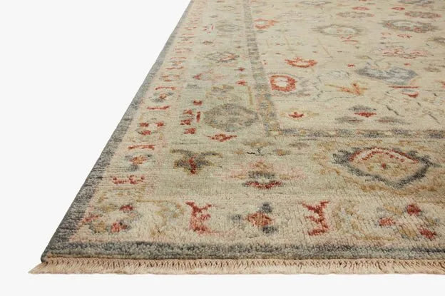 Helena HEL-08 Beige/Rust Rug - Baconco