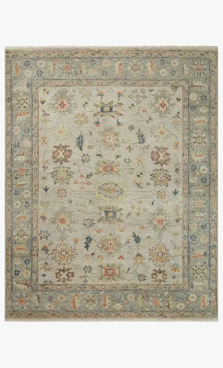 Helena HEL-09 Stone/Multi Rug - Baconco