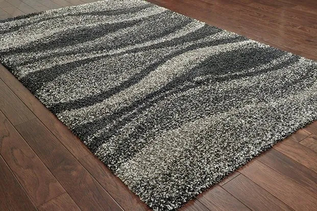 Henderson 5992e Grey/ Charcoal Rug - Baconco