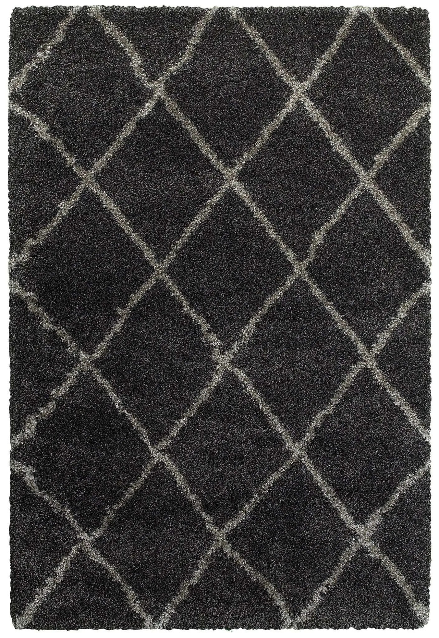 Henderson 90k Charcoal/ Grey Rug - Baconco