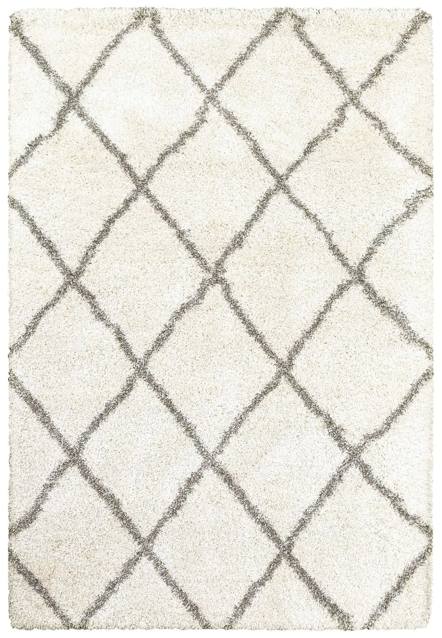 Henderson 90w Ivory/ Grey Rug - Baconco