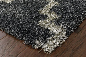 Henderson 92k Charcoal/ Grey Rug - Baconco